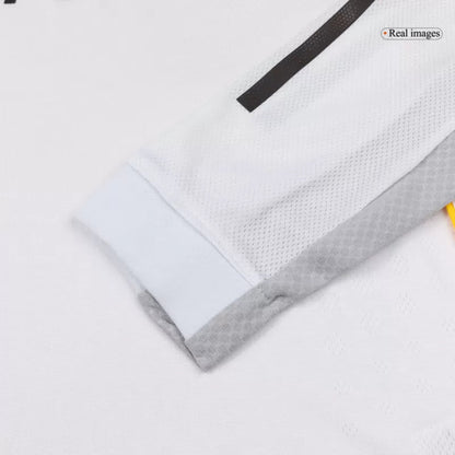 Player Version Real Madrid Home Long Sleeve Soccer Jersey 2025/26