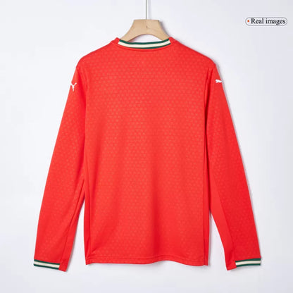 Portugal Home Long Sleeve Soccer Jersey 2025