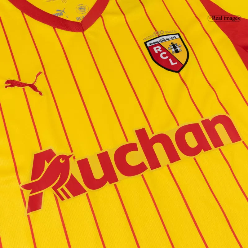 RC Lens Home Soccer Jersey 2025/26