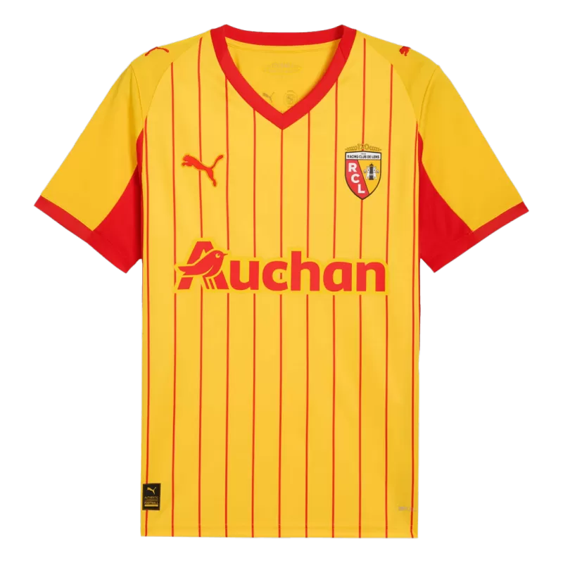 RC Lens Home Soccer Jersey 2025/26