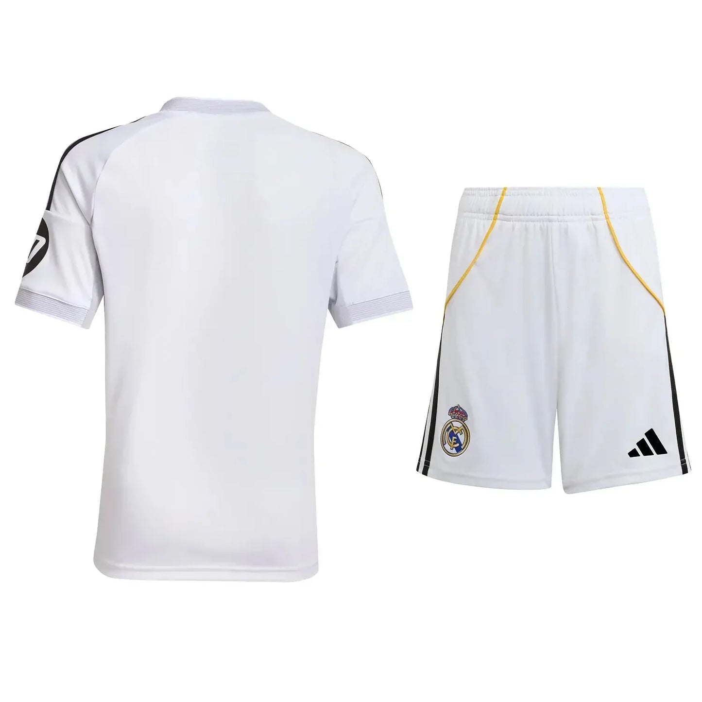 Kid's Real Madrid Home Soccer Jersey Kit(Jersey+Shorts) 2025/26 Top Soccer Jerseys Store
