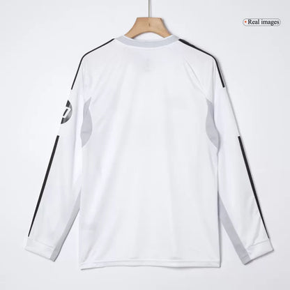 Real Madrid Home Long Sleeve Soccer Jersey 2025/26