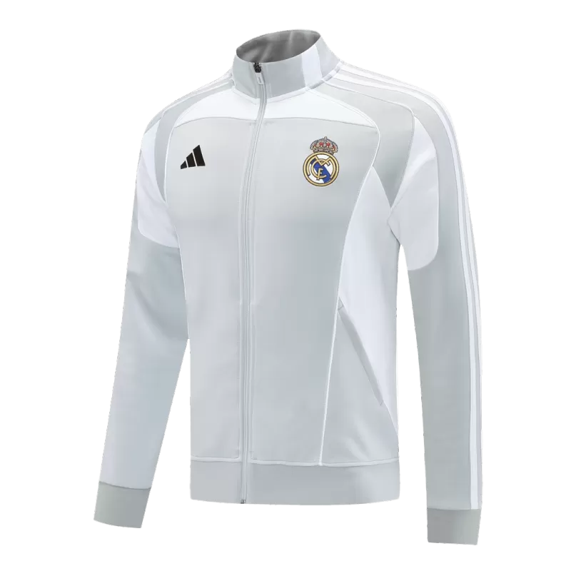 Real Madrid Home Training Jacket 2025/26 - Gray