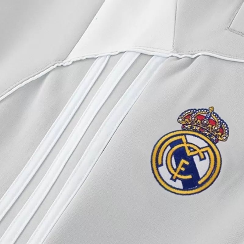 Real Madrid Home Training Jacket 2025/26 - Gray