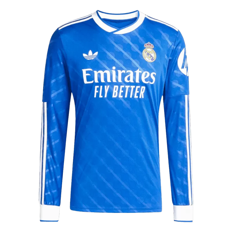 Real Madrid Third Away Long Sleeve Soccer Jersey 2025/26