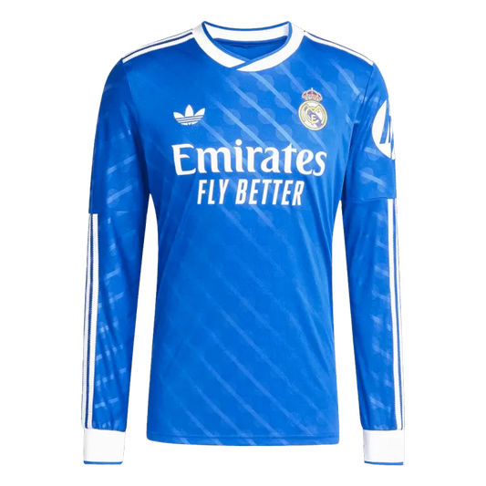 Real Madrid Third Away Long Sleeve Soccer Jersey 2025/26