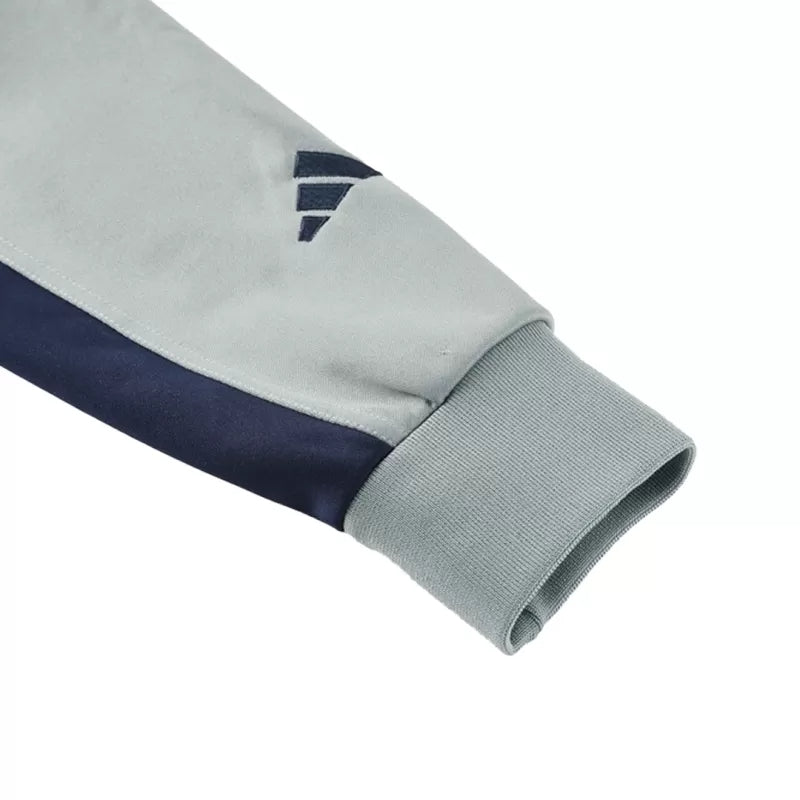 Real Madrid Training Jacket Kit (Jacket+Pants) 2025/26 - Navy & Gray