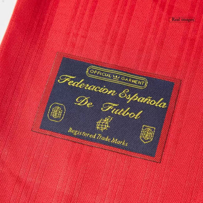 Retro Soccer Jersey Spain Home 1996