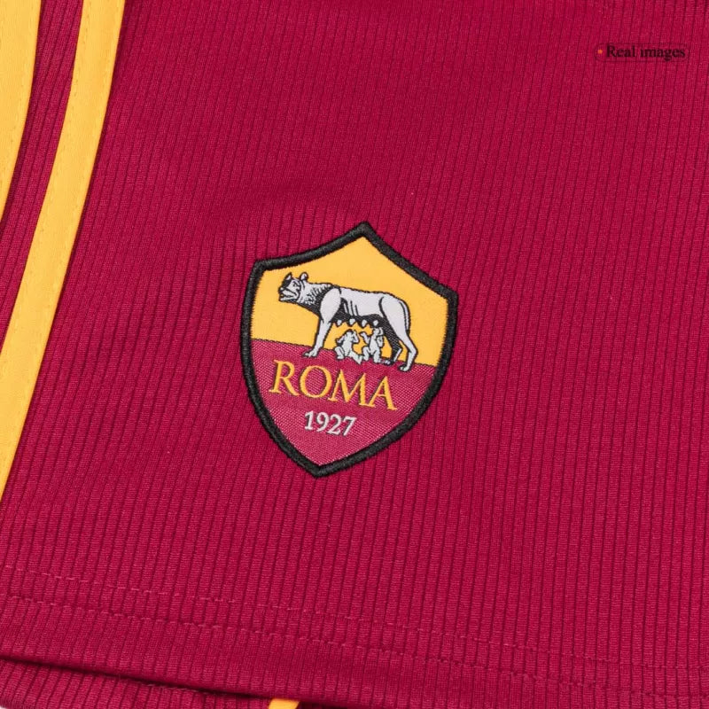 Kid's Roma Home Soccer Jersey Kit(Jersey+Shorts) 2025/26