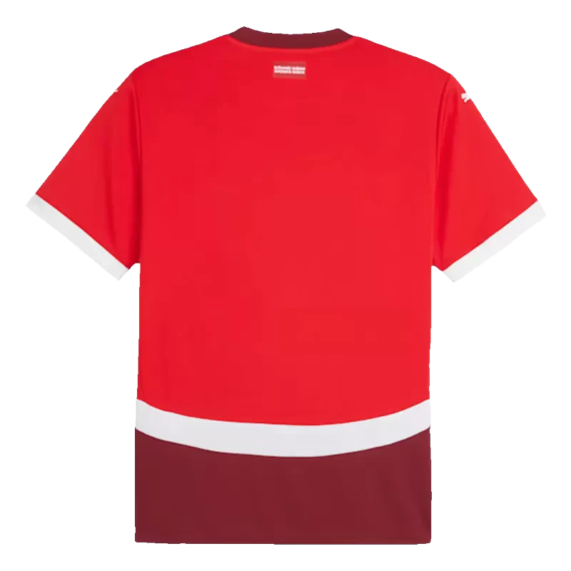 Switzerland Home Soccer Jersey Euro 2024 topsoccerjerseys.com