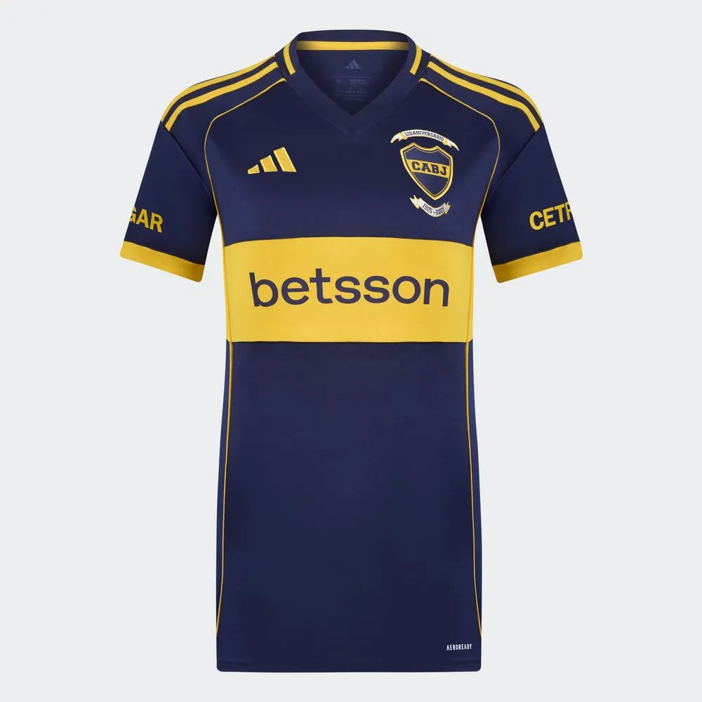 Women's Boca Juniors Home Soccer Jersey 2025/26 Go Game Wear