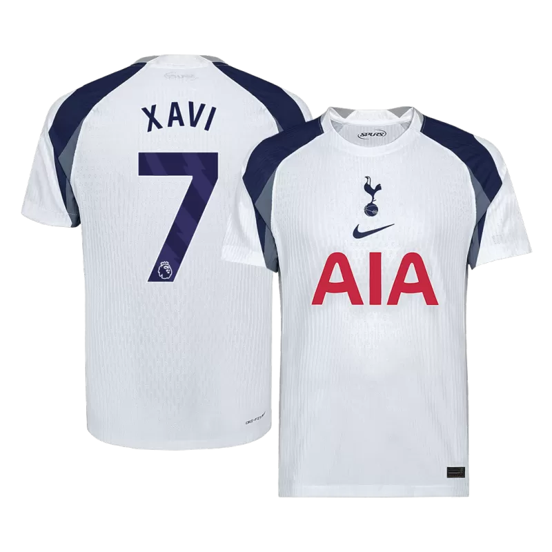 XAVI #7 Player Version Tottenham Hotspur Home Soccer Jersey 2025/26