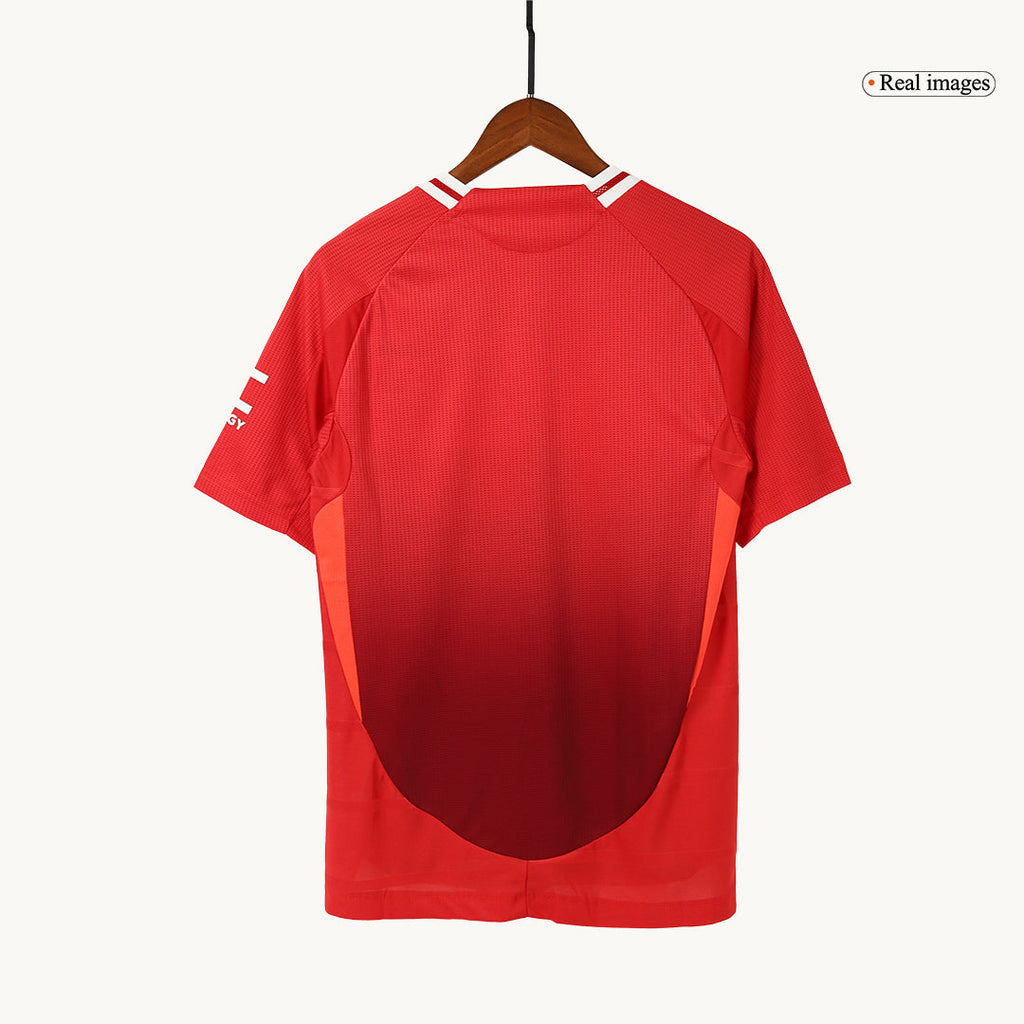 Player Version Manchester United Home  Soccer Jersey Kit(Jersey+Shorts+Socks) 2024/25 Top Soccer Jerseys Store