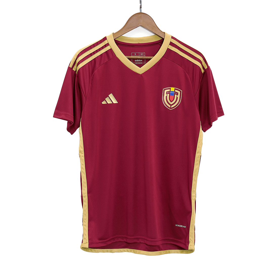 Men's Venezuela Home Soccer Jersey Copa América 2024 topsoccerjerseys.com
