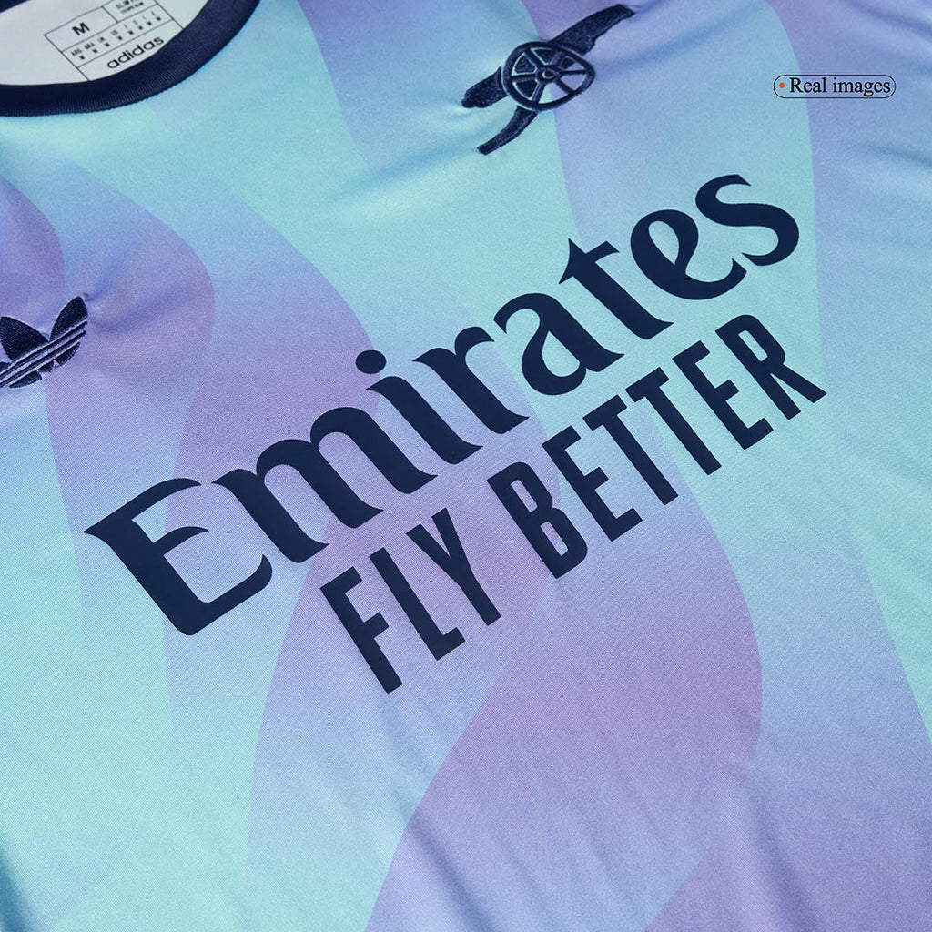 Arsenal Third Away Long Sleeve  Soccer Jersey 2024/25 Top Soccer Jerseys Store
