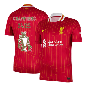 Liverpool FC Home Soccer Jersey 2024/25 | Premier League Champions Go Soccer World Shop