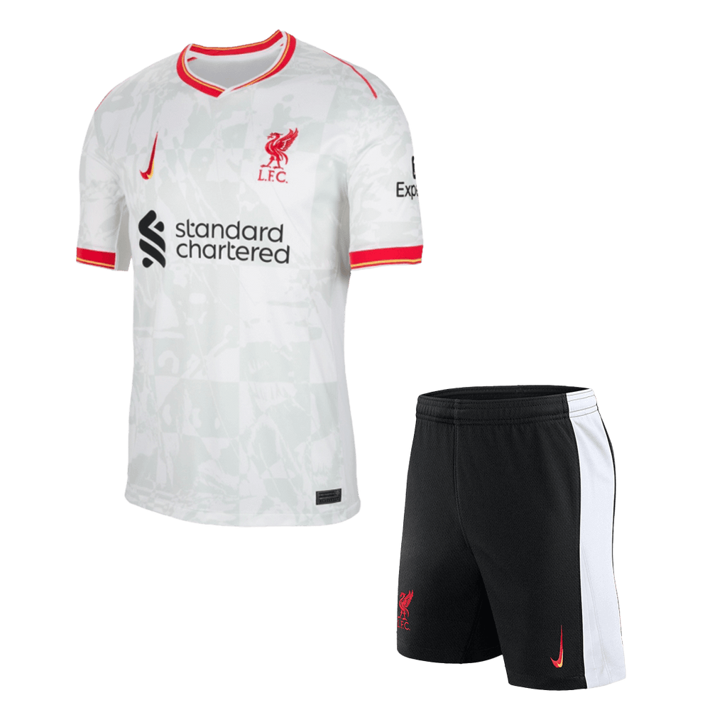Liverpool Third Away  Soccer Jersey Kit(Jersey+Shorts) 2024/25 Top Soccer Jerseys Store