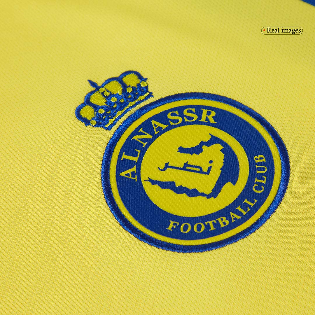 Al Nassr Home  Soccer Jersey Kit(Jersey+Shorts+Socks) 2024/25 Top Soccer Jerseys Store