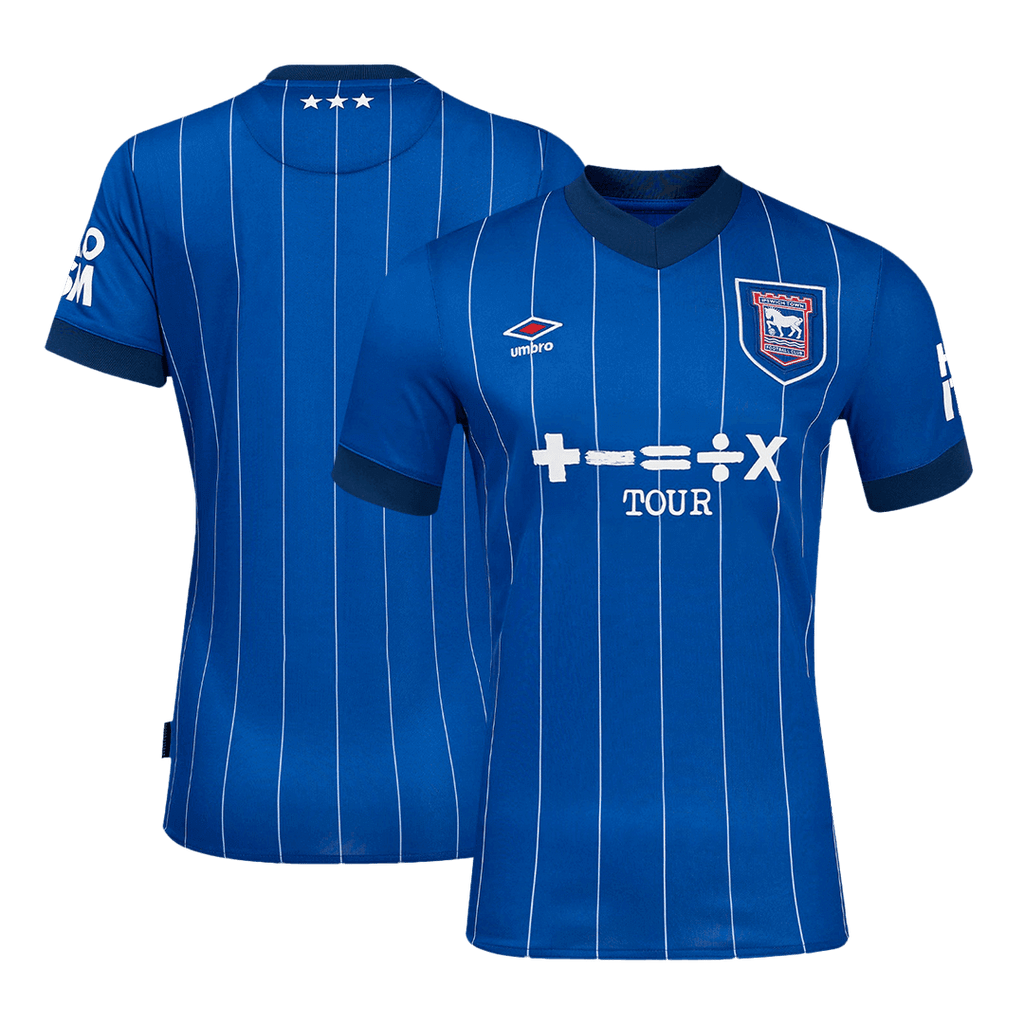 Ipswich Town Home  Soccer Jersey 2024/25 Top Soccer Jerseys Store