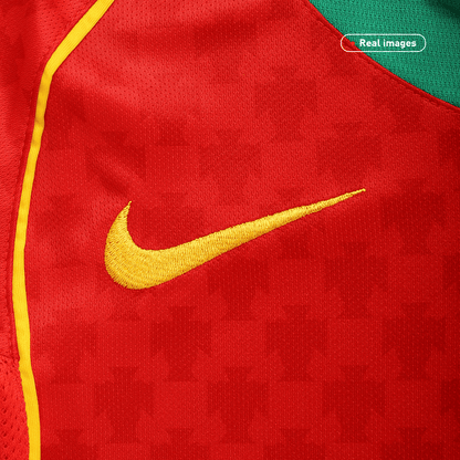 Portugal Home Retro Soccer Jersey 2004 - Euro Final Go Game Wear
