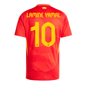 LAMINE YAMAL #10 Spain Home  Soccer Jersey Euro 2024 Top Soccer Jerseys Store