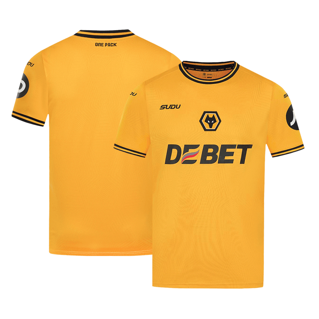 Wolverhampton Wanderers Home  Soccer Jersey 2024/25 Top Soccer Jerseys Store