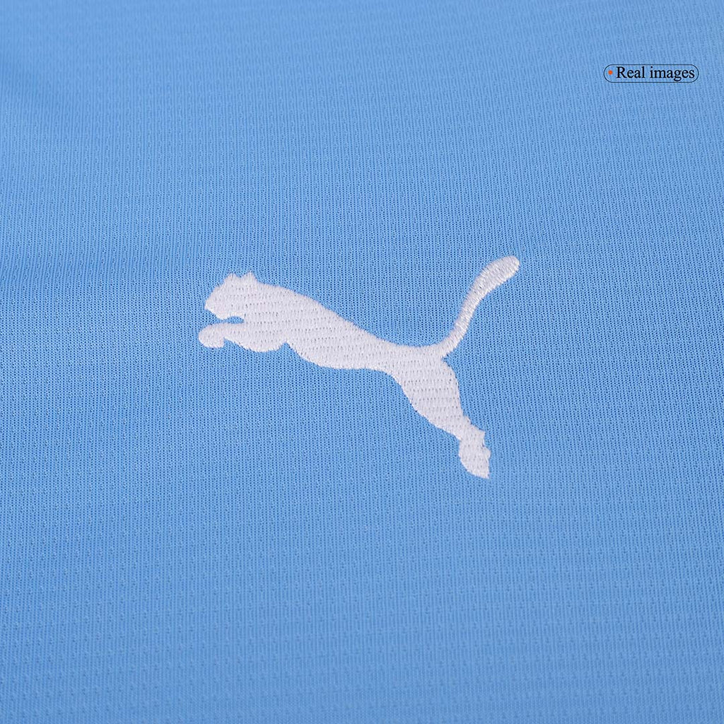 Manchester City Home Long Sleeve  Soccer Jersey 2024/25 Top Soccer Jerseys Store