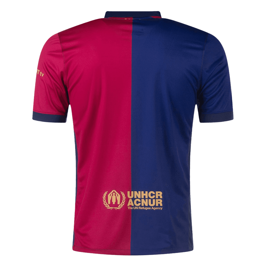 Barcelona Home  Soccer Jersey 2024/25 - COLDPLAY Top Soccer Jerseys Store
