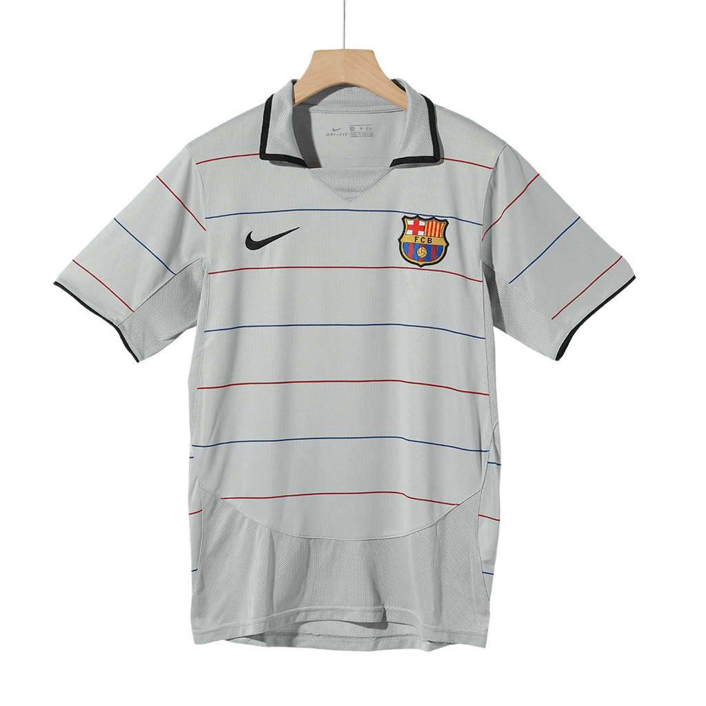 Retro 2003/04 Barcelona Away  Soccer Jersey Top Soccer Jerseys Store