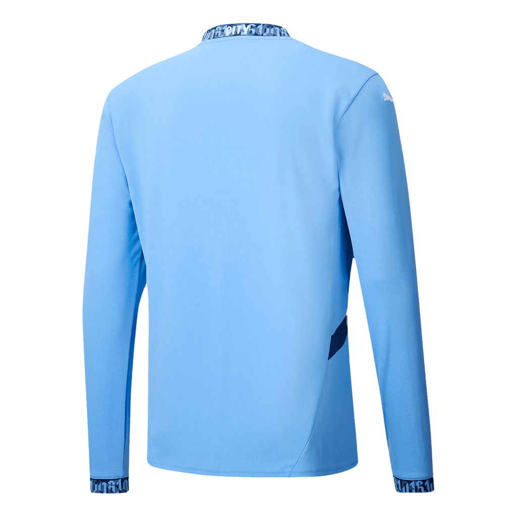 Manchester City Home Long Sleeve  Soccer Jersey 2024/25 Top Soccer Jerseys Store