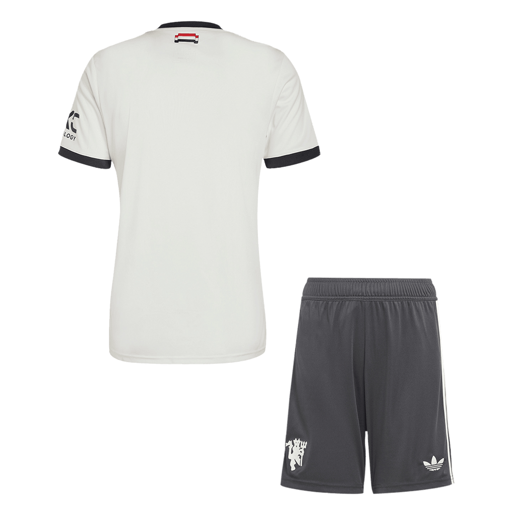 Manchester United Third Away  Soccer Jersey Kit(Jersey+Shorts) 2024/25 Top Soccer Jerseys Store