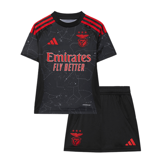 Kid's Benfica Away  Soccer Jersey Kit(Jersey+Shorts) 2024/25 Top Soccer Jerseys Store