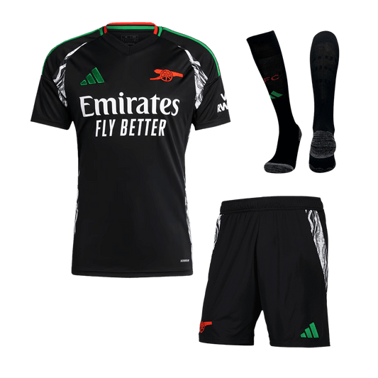 Arsenal Away  Soccer Jersey Kit(Jersey+Shorts+Socks) 2024/25 Top Soccer Jerseys Store