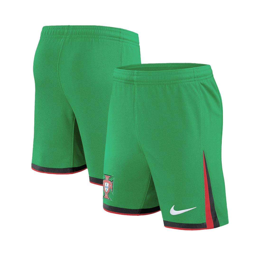 Portugal Home Soccer Shorts Euro 2024 Go Game Wear