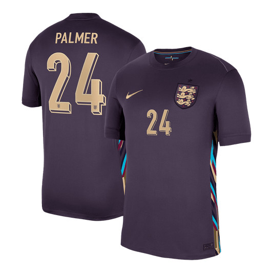 PALMER #24 England Away  Soccer Jersey Euro 2024 Top Soccer Jerseys Store