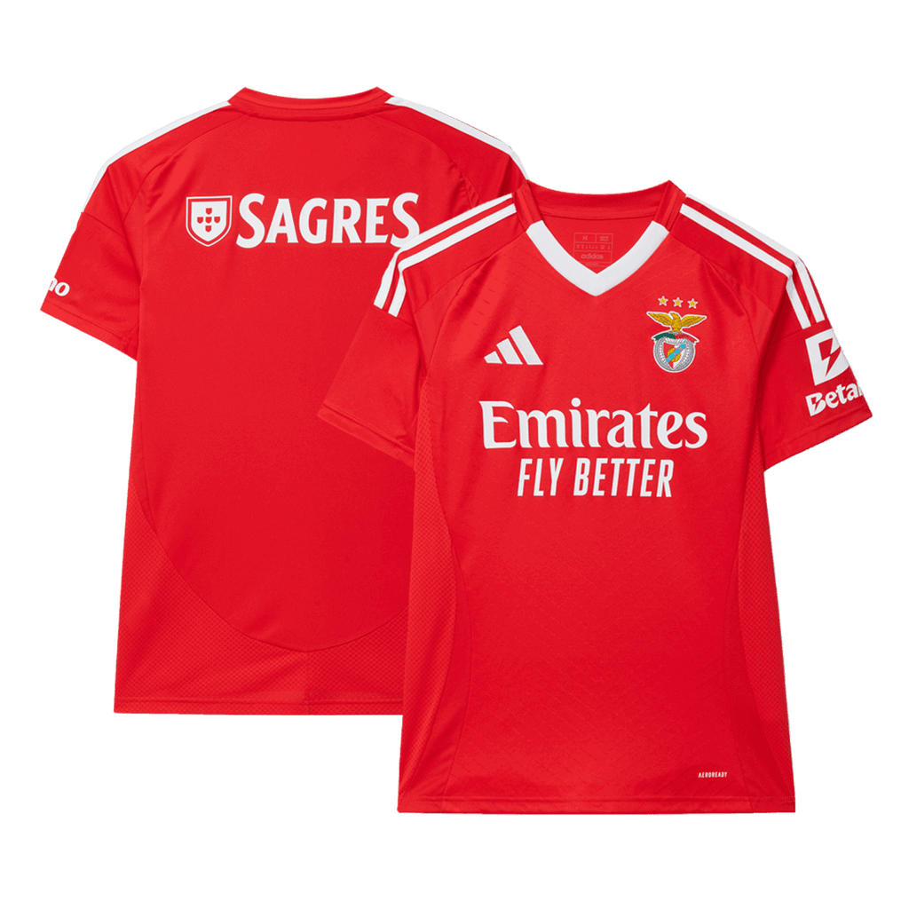 Benfica Home  Soccer Jersey 2024/25 Top Soccer Jerseys Store