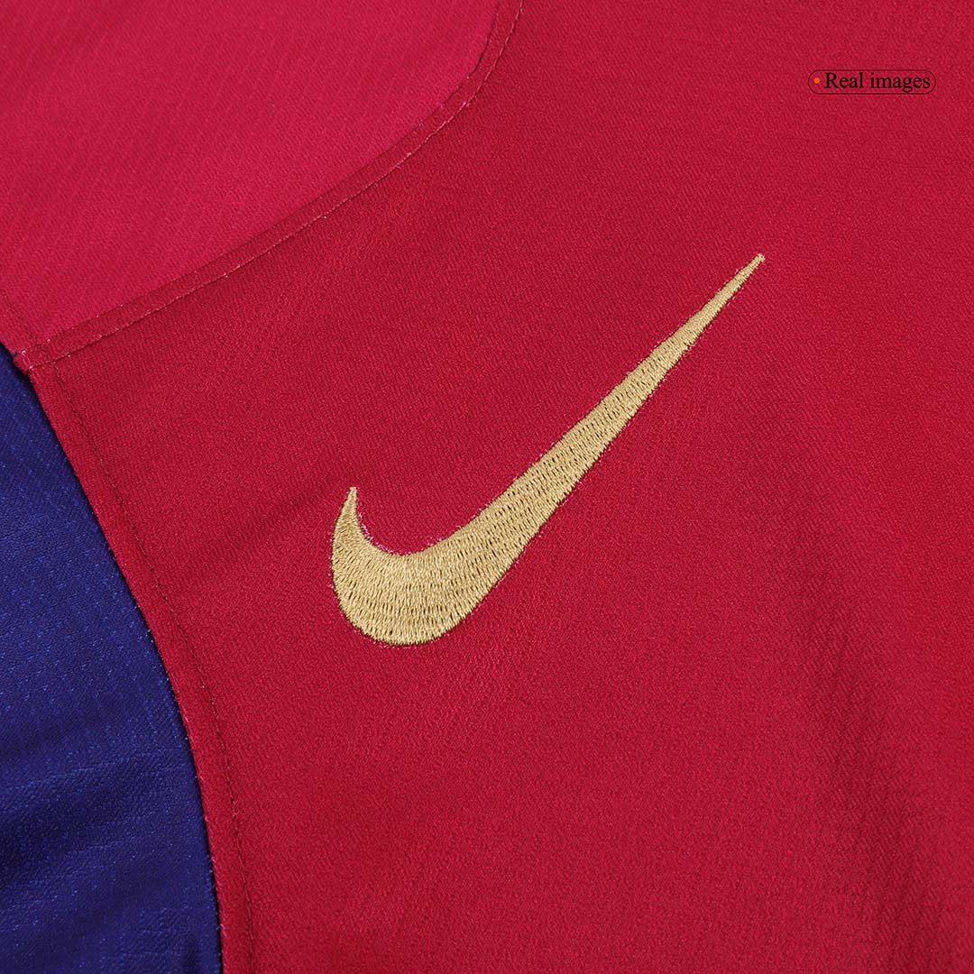 F.DE JONG #21 Barcelona Home  Soccer Jersey 2024/25- Spotify Logo Without Text Top Soccer Jerseys Store