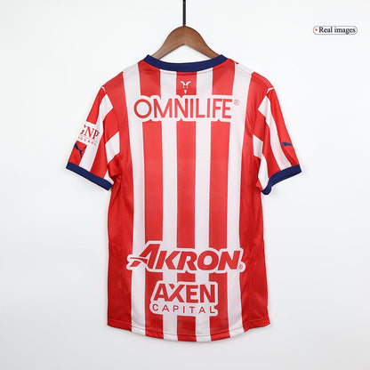 Player Version Chivas Home  Soccer Jersey 2024/25 Top Soccer Jerseys Store