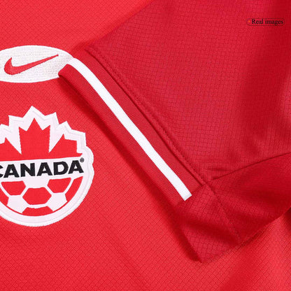 Men's Canada Home Jersey Copa América 2024 Go Game Wear