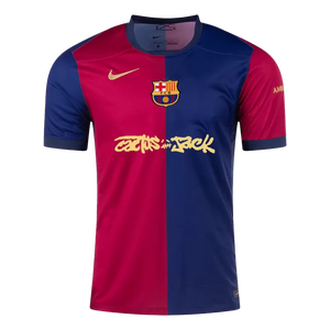 Barcelona X Travis Scott Home Soccer Jersey 2024/25 Limited Edition