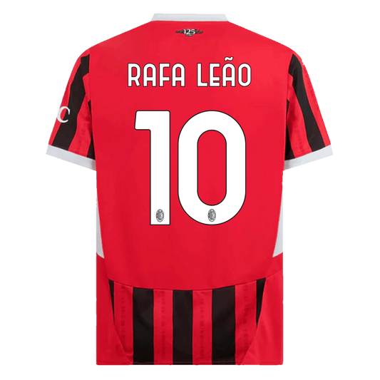 RAFA LE?O #10 AC Milan Home  Soccer Jersey 2024/25 Top Soccer Jerseys Store