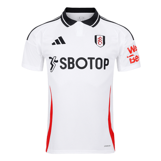 Fulham Home  Soccer Jersey 2024/25 Top Soccer Jerseys Store