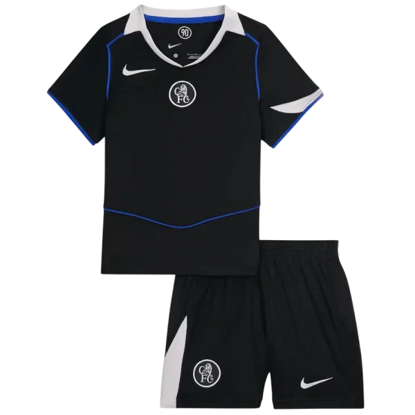 Kid's Chelsea Third Away Soccer Jersey Kit(Jersey+Shorts) 2025/26 Top Soccer Jerseys Store