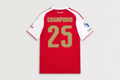 Arsenal Home Soccer Jersey 2025/26 - UWCL Champions Go Game Wear